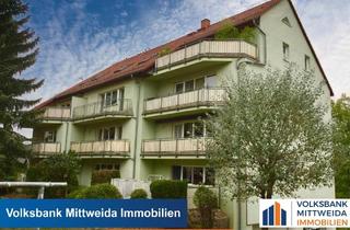 Wohnung mieten in 09669 Frankenberg, Frankenberg - Helle 2-Raum-Wohnung mit Terrasse und Stellplatz! Einbauküche möglich!