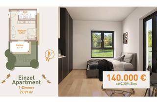 Wohnung kaufen in 16356 Ahrensfelde, Ahrensfelde - MIKROAPARTMENT BEI BERLIN, AB 390? MON. + STAATL. FÖRDERUNG