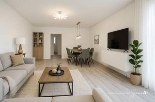 Wohnung kaufen in 63128 Dietzenbach, Wohlfühlen beginnt hier: Stilvolle 3- Zimmer Erdgeschosswohnung mit Terrasse im Grünen