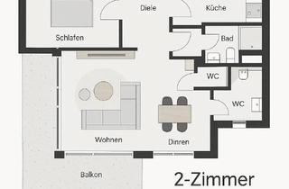 Wohnung kaufen in 71364 Winnenden, Dachgeschosswohnung in Top-Lage von Winnenden - Ideal für Kapitalanleger