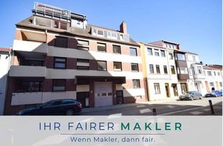 Wohnung kaufen in 28215 Weidedamm, 3-Zimmer Dachgeschosswohnung mit saniertem Badezimmer und Ausbaupotenzial in bester Lage in Findorff