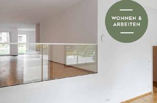 Wohnung kaufen in Langer Anger 38, 69115 Bahnstadt, Wohnen und Arbeiten unter einem Dach mit wunderschönem Garten und separatem Zugang zum Büro