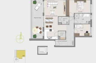 Penthouse mieten in Dinkelstraße, 70825 Korntal-Münchingen, Traumhafte Penthouse Wohnung mit exklusiver Dachterrasse!
