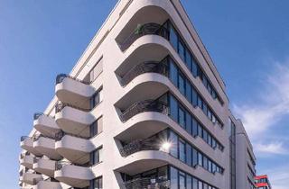Wohnung mieten in Stralauer Allee, 10245 Friedrichshain (Friedrichshain), Modernes möbliertes 2 Zimmer Designer Apartment mit Spreeblick, Balkon in Friedrichshain – The White
