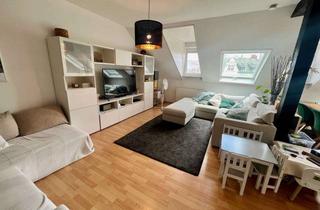 Wohnung mieten in 65203 Biebrich, Wiesbaden-Biebrich: Großzügige Maisonette-Altbauwohnung der Extraklasse mit schöner Dachterrasse!
