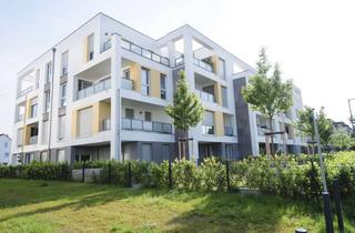 Wohnung mieten in 65428 Rüsselsheim, Hochwertige, moderne und energieeffiziente 2-Zimmerwohnung mit kleinem Garten in Königstädten
