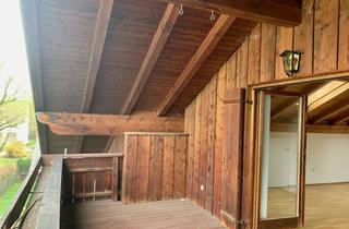 Wohnung mieten in Am Griesfeld 14, 86938 Schondorf, Stilvolle 2-Raum-DG-Wohnung mit Loggia in Schondorf am Ammersee