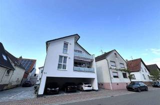 Wohnung mieten in Friedrichstraße 51, 76706 Dettenheim, NEU! Super moderne 4 ZKB-Wohnung (DG) mit EBK*, Balkon und Carport in 2-FH zu vermieten!