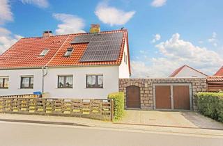 Doppelhaushälfte kaufen in 06785 Wörlitz, Einzugsbereite Doppelhaushälfte mit PV-Anlage und Wärmepumpe in Oranienbaum-Wörlitz OT Wörlitz