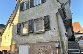 Haus kaufen in 71729 Erdmannhausen, Offen für Angebote! Opas Häuschen! ++ Sanierung oder Abriss ++
