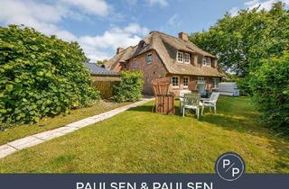 Haus kaufen in 25996 Wenningstedt-Braderup, Großzügiges Ensemble unter Reet nahe der Braderuper Heide