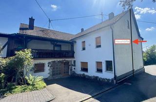 Haus kaufen in 57520 Molzhain, Wohnhaushälfte mit Studio und Gartenhaus