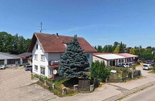Haus kaufen in 87668 Rieden, Wohnhaus mit Hallenfläche und großem Grundstück in ruhiger Lage von Rieden