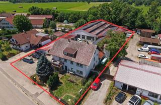 Haus kaufen in 87668 Rieden, Wohnhaus mit Hallenfläche und großem Grundstück in ruhiger Lage von Rieden