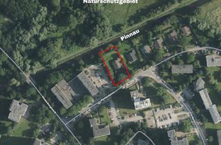 Grundstück zu kaufen in Pinnaudamm 17, 25421 Pinneberg, Großes Baugrundstück in zentraler und ruhiger Lage direkt am Fluss