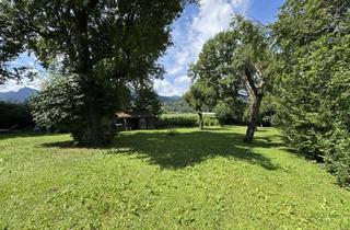 Grundstück zu kaufen in 83098 Brannenburg, Außergewöhnliches parkähnliches Grundstück mit herrlichem Bergblick