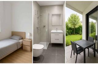 Immobilie mieten in 71737 Kirchberg, Möbliertes Zimmer mit Terrasse & Garten in Neubau – nur für ruhige Frau (Kirchberg)