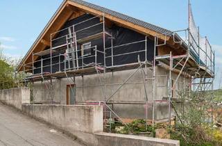 Haus kaufen in 55546 Frei-Laubersheim, Attraktiver Rohbau in Hanglage – Selbstbauprojekt in Frei-Laubersheim mit Traumaussicht