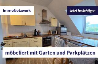 Wohnung mieten in 54293 Trier, Teilmöblierte DG-Wohnung mit Garten und Parkplätzen in grüner Lage von Trier-Pfalzel