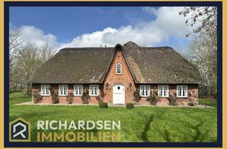 Haus kaufen in 25924 Emmelsbüll-Horsbüll, Repräsentatives Reetdachanwesen unmittelbar am Nordseedeich gelegen in 25924 Emmelsbüll-Horsbüll