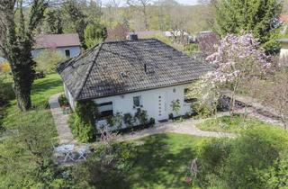 Einfamilienhaus kaufen in 14532 Stahnsdorf, 05/2028 bezugsfrei: 3-Zi.-EFH mit Garten, Pool und Carportstellplatz inkl. Gerätehaus (Erbbaurecht)
