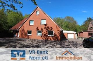 Büro zu mieten in 25917 Leck, Vermietung: Büro / Laden / Geschäftsräume - optional mit DG-Wohnung