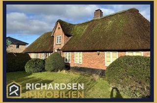 Haus kaufen in 25899 Niebüll, Historisches Reetdachhaus unter Denkmalschutz in zentraler Lage