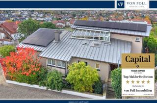 Villa kaufen in 74889 Sinsheim, Ein Zuhause der Extraklasse – Architektenhaus mit PV, Wärmepumpe, Pool, Sauna und traumhaftem Fernblick