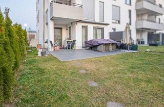 Wohnung kaufen in 86462 Langweid, Wohnen direkt am See! Neuwertige 3-Zimmer-Ergeschoss-Wohnung in top Lage in Langweid am Lech