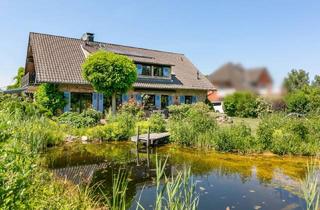 Einfamilienhaus kaufen in 16356 Ahrensfelde, Luxus-Einfamilienhaus: Ca. dicke 47 cm Außenwände, top Energiewerte und Pferdekoppel in Ahrensfelde