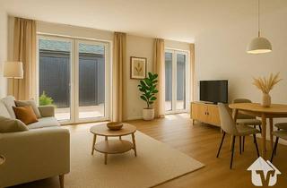 Wohnung mieten in 49740 Haselünne, Rollstuhlgerechte Erdgeschosswohnung mit Einbauküche mitten im Zentrum!