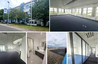 Büro zu mieten in 04509 Wiedemar, Repräsentative, 2022 renovierte, helle Maisonette-Gewerbefläche mit 2 Dachterrassen, Lift, SP mgl.