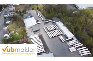 Gewerbeimmobilie kaufen in 95032 Hof, Top Gewerbeobjekt mit moderner Verwaltung, Hallen und großzügigem Grundstück in bester Lage