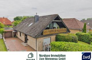 Haus kaufen in 26524 Hage, ZWEIFAMILIENHAUS MIT EXTRAS:SAUNA, WINTERGARTEN & GARTENOASE