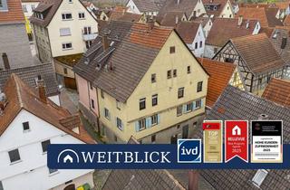 Haus kaufen in 71672 Marbach, WEITBLICK: Fachwerkjuwel!