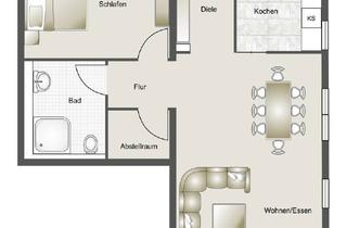 Wohnung mieten in 74676 Niedernhall, Moderne, barrierefrei und zentral gelegene Mietwohnung in Niedernhall !!
