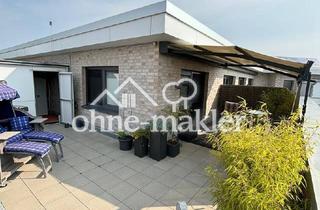 Wohnung kaufen in 21217 Meckelfeld, Schöne Staffelgeschosswohnung mit großer Dachterrasse und Tiefgarage, von PRIVAT!