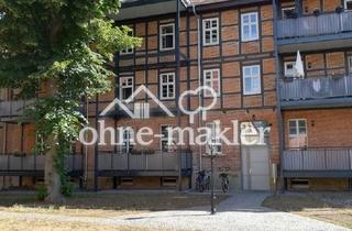 Wohnung mieten in Stresemannstrasse 23, 06484 Quedlinburg, KFW Effizienz Haus Denkmal 3 Zimmer Wohnung gute Lage zum Zentrum Fahrstuhl Sonnenbalkon