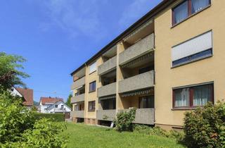 Wohnung kaufen in 73312 Geislingen, Helle 3-Zimmer-Wohnung mit Balkon, Garage und Garten in ruhiger Lage