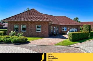 Haus kaufen in 26817 Rhauderfehn, Ebenerdiger Walmdachbungalow in ruhiger Sackgassenlage – Keine Käuferprovision!