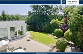 Villa kaufen in 61381 Friedrichsdorf, VON POLL - FRIEDRICHSDORF: Exklusive Bauhaus-Villa - Wohnen und Arbeiten mit Blick auf den Hardtwald