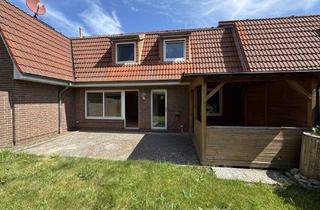 Reihenhaus kaufen in 26419 Schortens, PROVISIONSFREI: Charmantes Reihenhaus mit Terrasse, pflegeleichtem Garten, Garage, 215 m² Grundstück