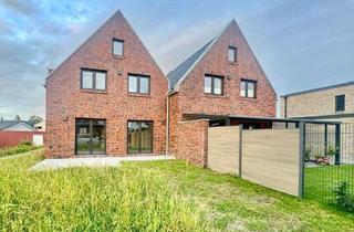 Haus mieten in Waldstraße 50a, 26316 Varel, Neubau-Doppelhaushälfte mit Garten in ruhiger Lage von Varel -Bezug ab 01.11.2025