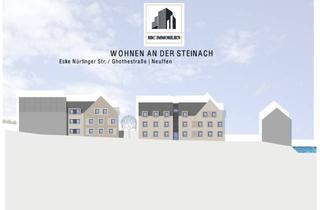 Grundstück zu kaufen in 72639 Neuffen, Top-Investment: Genehmigtes Bauprojekt für 2 MFH mit 15 Wohneinheiten & Tiefgarage!