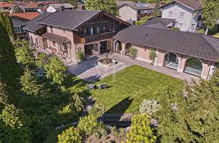Haus kaufen in 83355 Grabenstätt, Architektonisch interessantes Villenanwesen in eindrucksvoll gestaltetem Park + SPA-Refugium