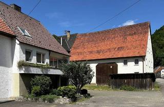 Haus kaufen in 89601 Schelklingen-Gundershofen, Schelklingen-Gundershofen - Geräumiges Haus mit großem Grundstück und Lagerflächen direkt an der Schmiech