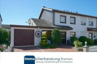 Doppelhaushälfte kaufen in 28844 Weyhe, Weyhe - Charmante Doppelhaushälfte mit Garten und Garage