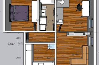 Wohnung kaufen in 91578 Leutershausen, Leutershausen - Sanierte 3-Zi-Whg. in Leutershausen - sofort bezugsfrei!