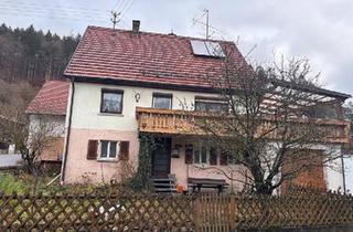 Einfamilienhaus kaufen in 72393 Burladingen, Burladingen - Großes Einfamilienhaus mit Scheune in ruhiger Lage