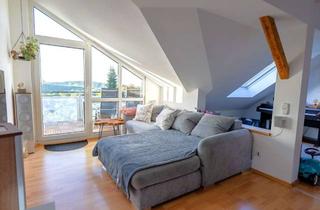 Wohnung kaufen in 58456 Witten, Wunderschöne 3,5 Zimmer-Dachgeschosswohnung in Witten-Herbede mit traumhaftem Blick über das Ruhrtal